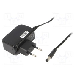 1 pcs x CELLEVIA POWER - CLW-0909-W2E-ER - Power supply: switched-mode, plug, 9VDC, 1A, 9W, Plug: EU, 81.6%
