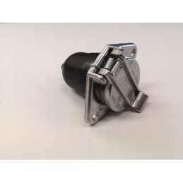 Metal 24v 7pin aluminum trailer socket