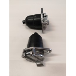 Metal 24v 7pin aluminum trailer socket