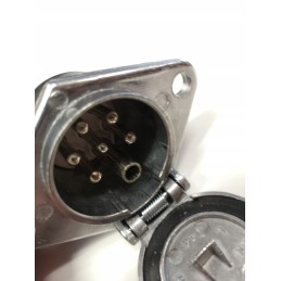 Metal 24v 7pin aluminum trailer socket