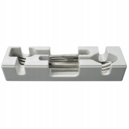 Purvario container for dessert spoons and forks