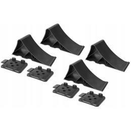 4x wheel chock trailer lock handle