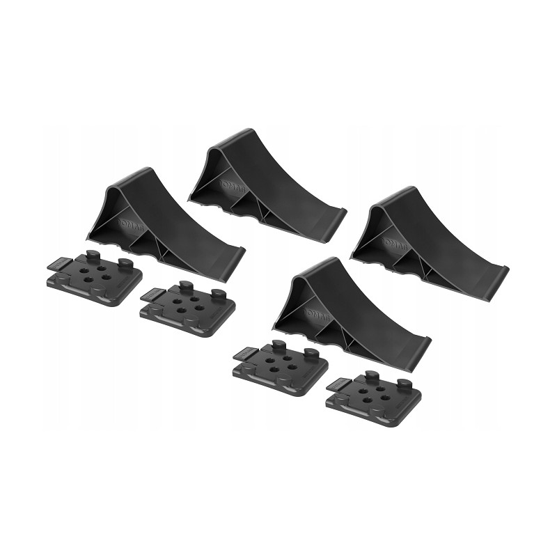 4x wheel chock wheel lock handle bus tow truck