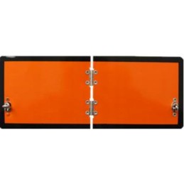Ard board, foldable, lockable