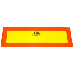 Warning information board 100x300mm tow truck