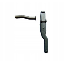 Pronar type bottom opening lock with pin