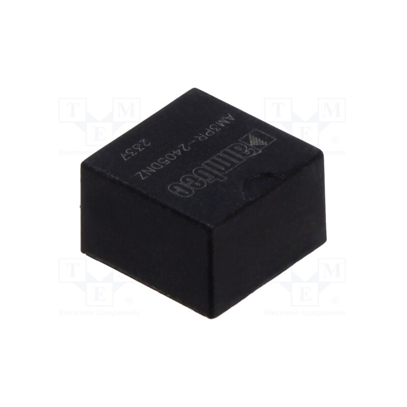 1 pcs x AIMTEC - AM3PR-2405DNZ - Converter: DC/DC, 3W, Uin: 18÷36V, Uout: -5VDC, Uout2: 5VDC, Iout: -3A