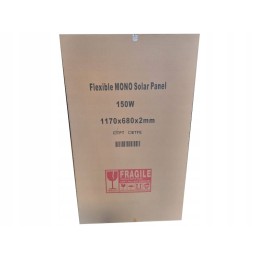 300W flexible photovoltaic panel for a trailer