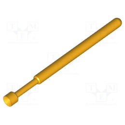 1 pcs x INGUN - GKS-003 303 254 A 1200 - Test needle, Operational spring compression: 4.4mm, 5A, Ø: 2.54mm