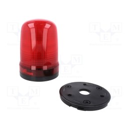 1 pcs x PATLITE - SL15-M1KTN-R - Signaller: lighting, red, SL15, 10÷30VDC, Light source: LED, IP23