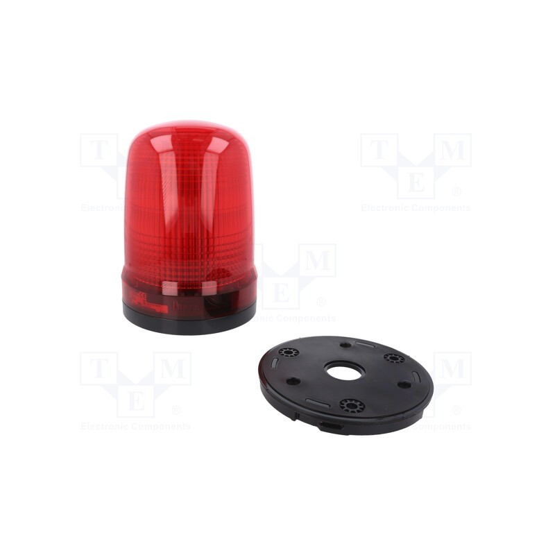 1 pcs x PATLITE - SL15-M1KTN-R - Signaller: lighting, red, SL15, 10÷30VDC, Light source: LED, IP23