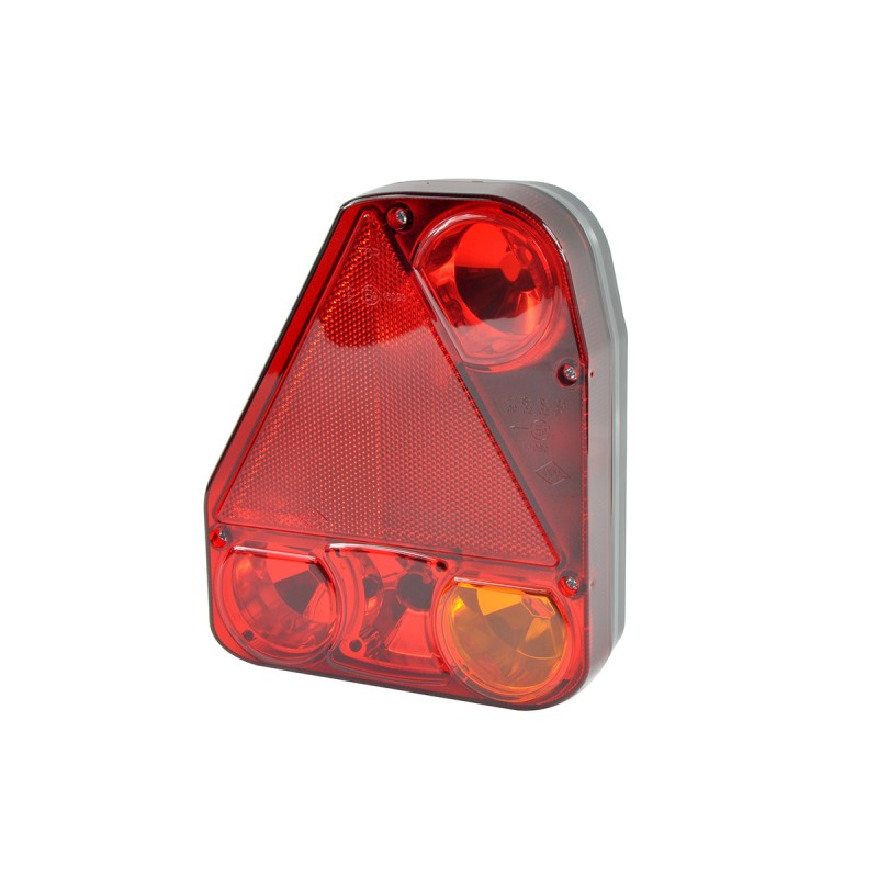 Left rear lamp with reflective triangle LZT 752