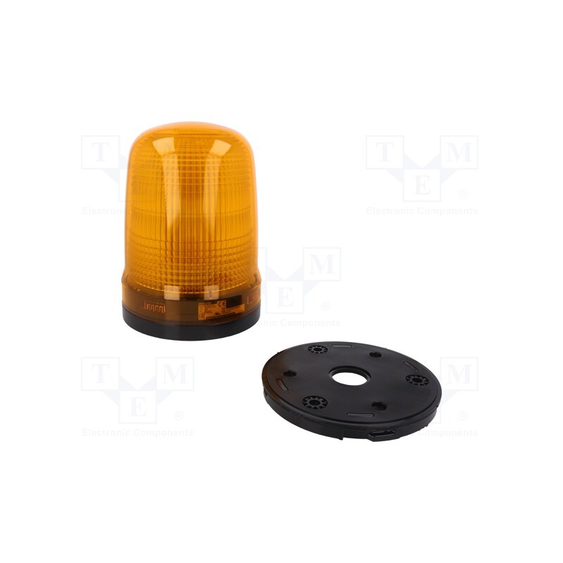 1 pcs x PATLITE - SL15-M1KTN-Y - Signaller: lighting, amber, SL15, 10÷30VDC, Light source: LED, IP23