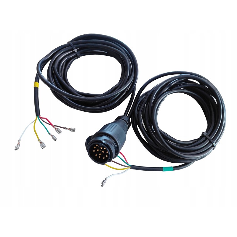 Trailer light harness, 13-pin electric cable