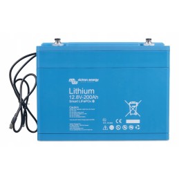 Lithium battery lifepo4 lfp smart 12 8 200 bluetooth