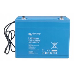 Lithium battery lifepo4 lfp smart 12 8 200 bluetooth