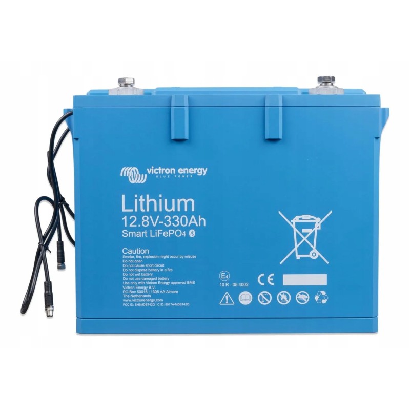 Lithium battery lifepo4 lfp smart 12 8 330 bluetooth