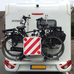 Warning board 50x50 camper trailer