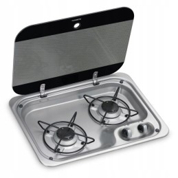 2-burner stove with cover HBG 2335 Dometic
