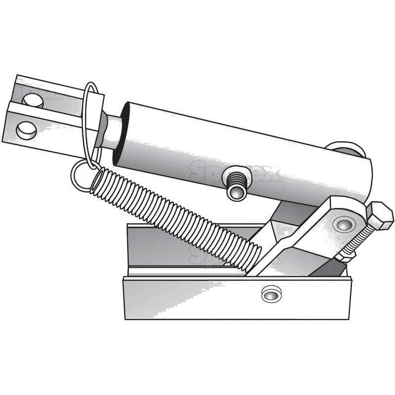 Brake cylinder 20mm 3 8 ports 76 2mm stroke