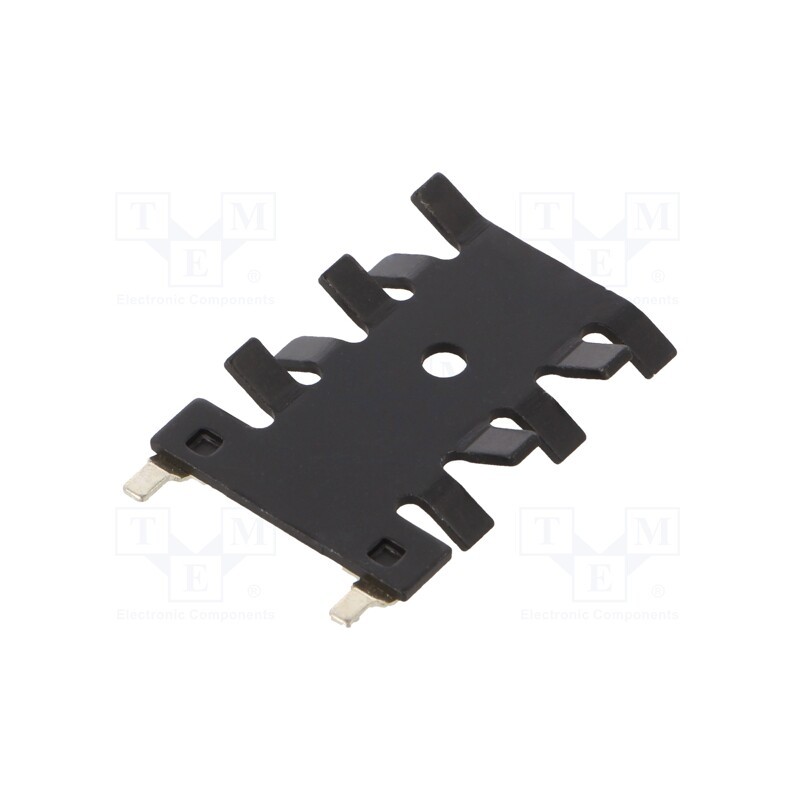1 pcs x Advanced Thermal Solutions - ATS-PCBT1086 - Heatsink: extruded, flat, TO220, black, L: 31.8mm, W: 22.2mm, H: 6.4mm