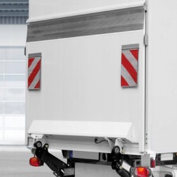 Warning flags elevator parts loading elevators