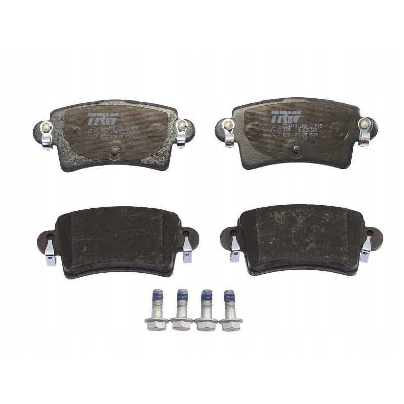 Rear brake pads Trw GDB1470