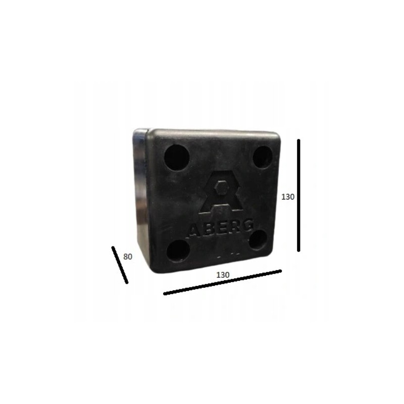 Accessory rubber bumper, square Wielton bumper