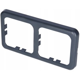 Presto anthracite electrical socket frame
