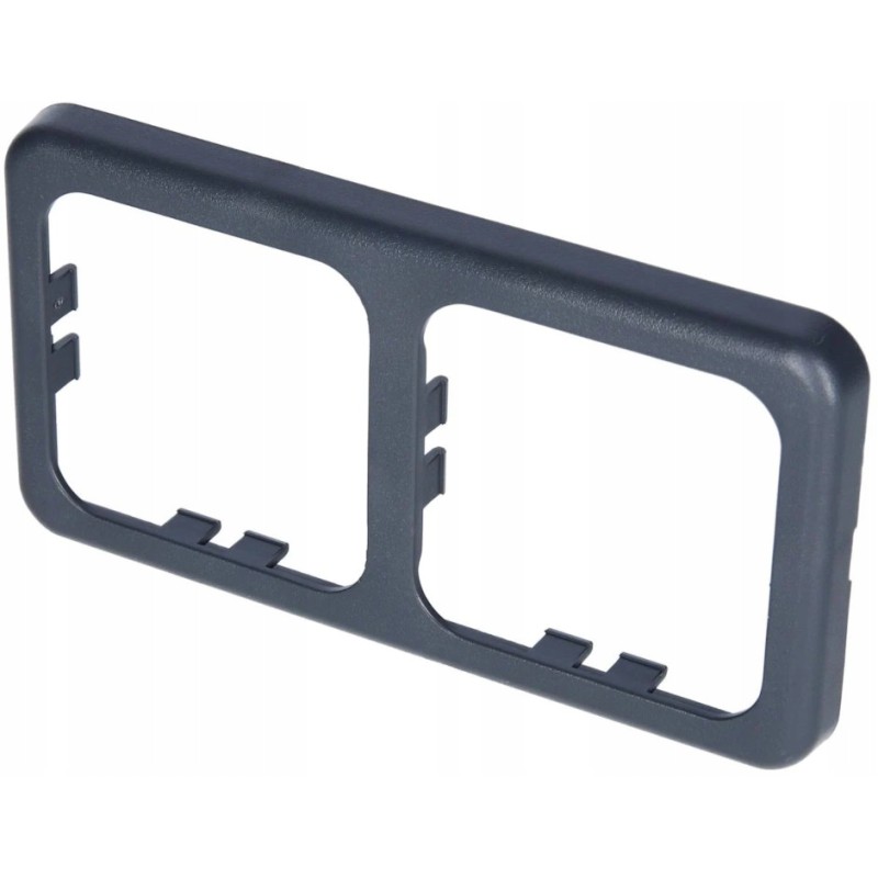 Presto anthracite electrical socket frame