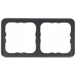 Presto anthracite electrical socket frame