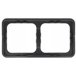 Presto anthracite electrical socket frame