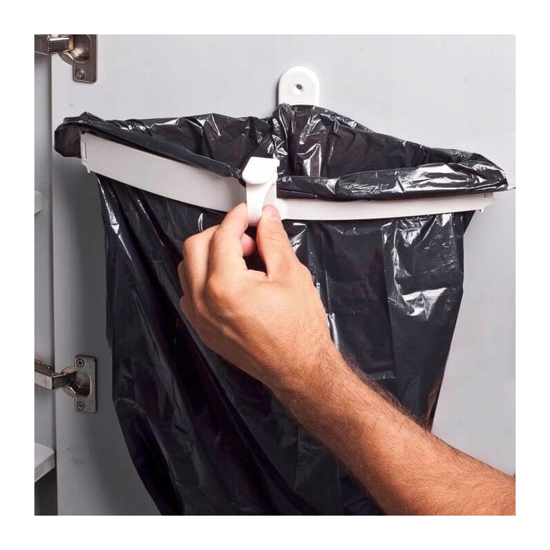 Brunner garbage bag holder