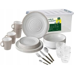 All inclusive savana brunner dinner set