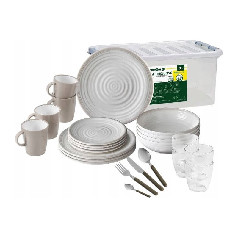All inclusive savana brunner dinner set