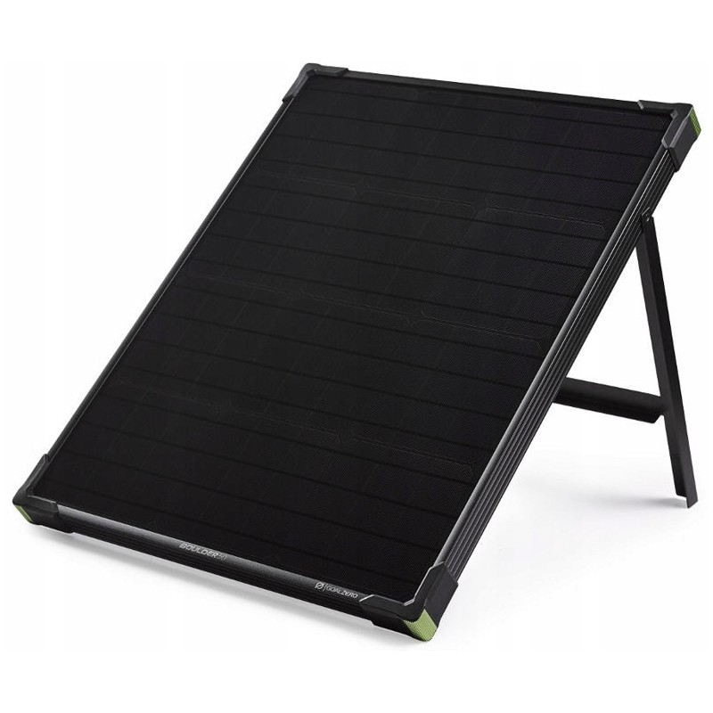 Mobile solar panel with support 50w 4x4 camper