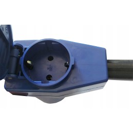 Socket, female angle plug, 230v, with 1-5 cable