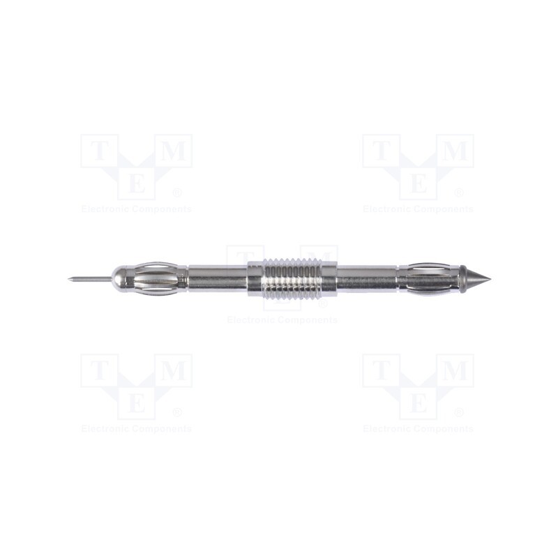 1 set x SCHu00dcTZINGER - PRUEF 2013 NI - Probe tip, Tip diameter: 4mm, Socket size: 4mm