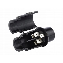 Set of electrical socket, 3 pin trailer plug