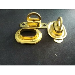 Brass grip tarpaulin eyelets, 10 sets