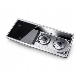 2-burner stove with sink mo 9722l