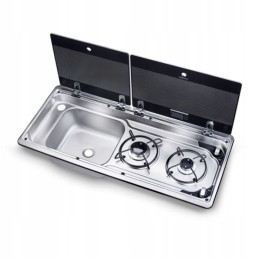 2-burner stove with sink mo 9722l