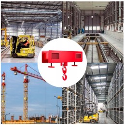 Forklift traverse, adapter, 2t hook holder