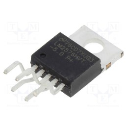 1 pcs x TEXAS INSTRUMENTS - LM2576HVT-5.0/LF03 - IC: PMIC, DC/DC converter, Uin: 4÷60VDC, Uout: 5VDC, 3A, TO220-NDH5D