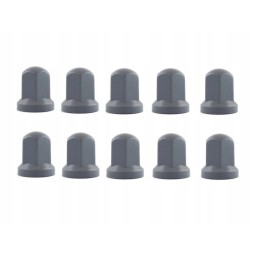 Cover cap, studs, short nuts, 33mm, 10 pcs