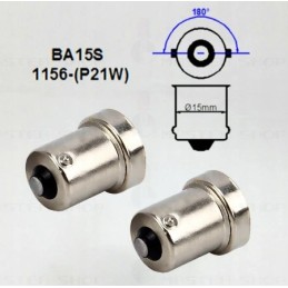 Reverse light bulb 45 LED ba15s white 12v