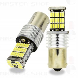 Reverse light bulb 45 LED ba15s white 12v