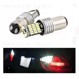 Reverse light bulb 45 LED ba15s white 12v