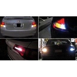 Reverse light bulb 45 LED ba15s white 12v