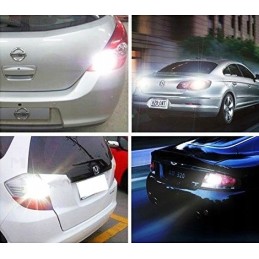 Reverse light bulb 45 LED ba15s white 12v